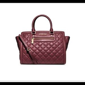 Large Quilted Selma Satchel